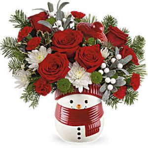 Teleflora's Frosty Wishes Bouquet